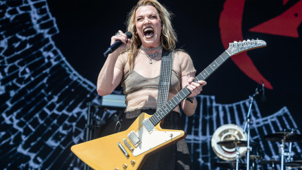 2R9G5MW Lzzy Hale of Halestorm performing live in Oslo on 22 June 2023