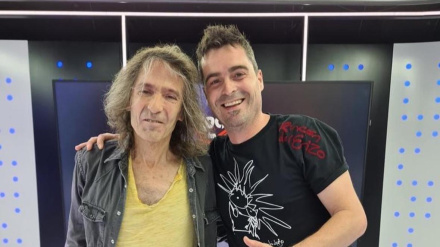 Robe y Álex Clavero