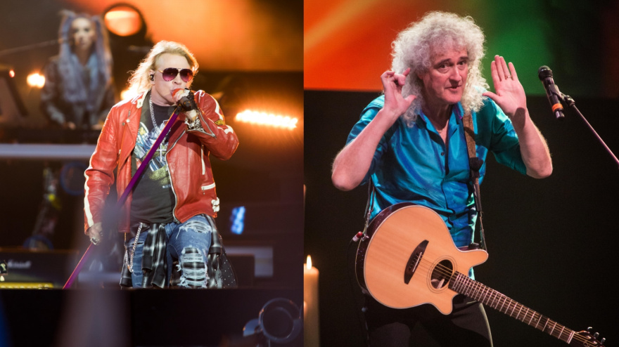 Axl Rose (Guns N' Roses) quitó un solo de Brian May (Queen) de 'Chinese Democracy' por este motivo: así hubiera sonado