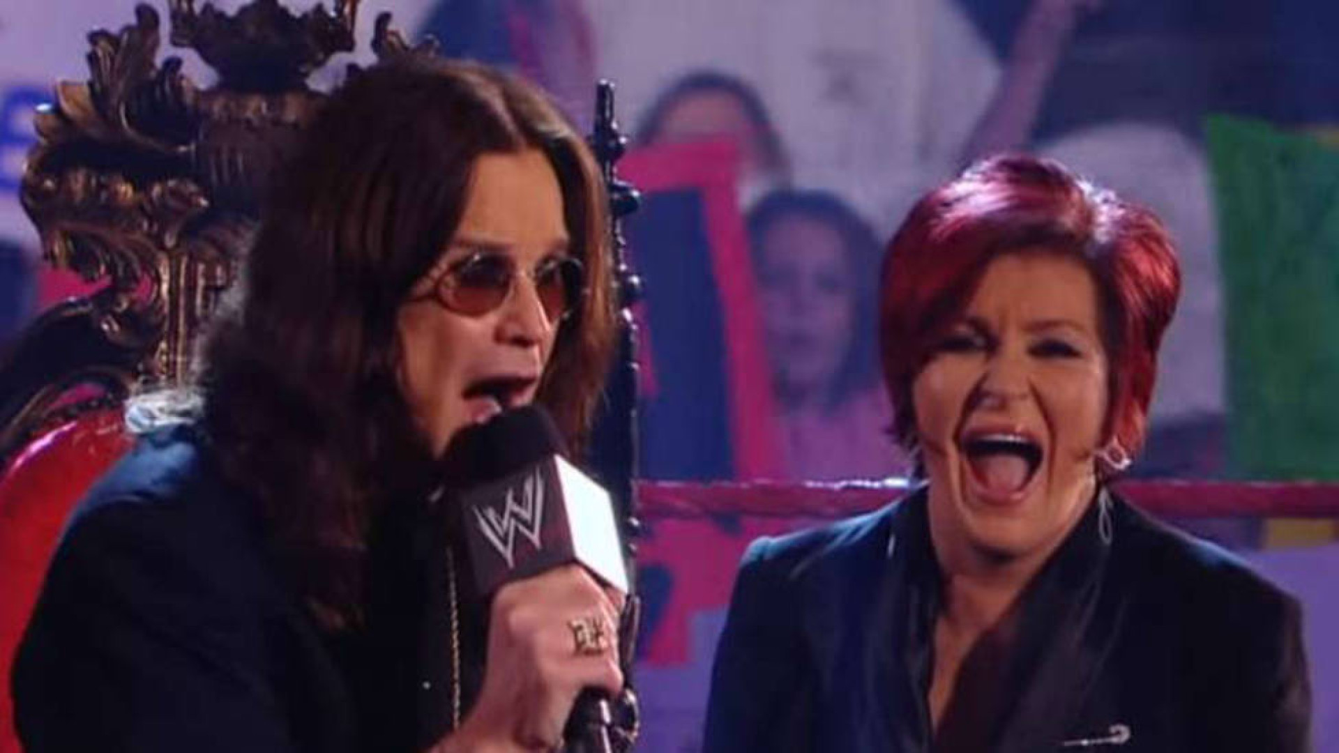 Sharon repartiendo, Donald Trump y el Gran Khali: el día que Ozzy Osbourne  \, image size:1920x1080