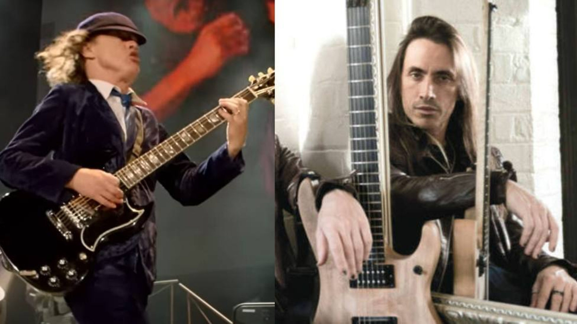 ¿Crees que es fácil tocar como Angus Young (AC/DC)? Nuno Bettencourt ...