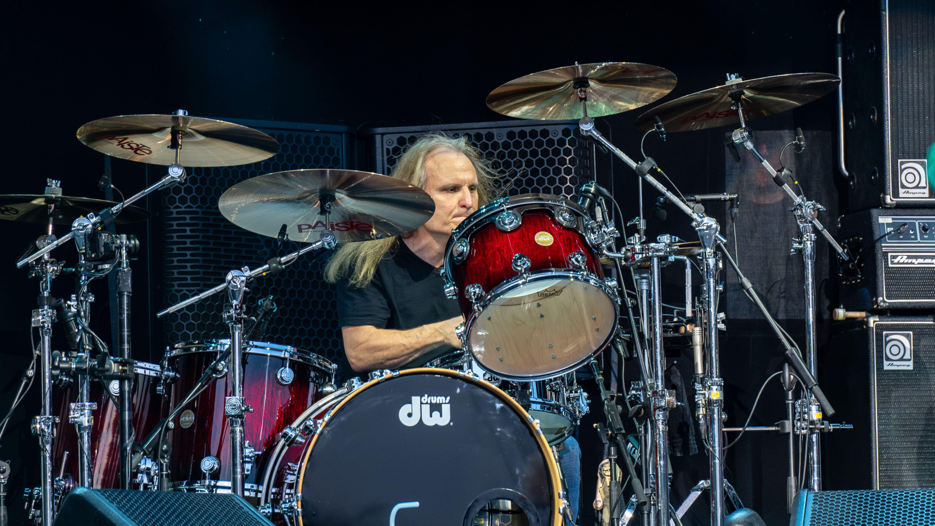 Así es la batería que Matt Laug (AC/DC) usa en la gira 'Power Up'