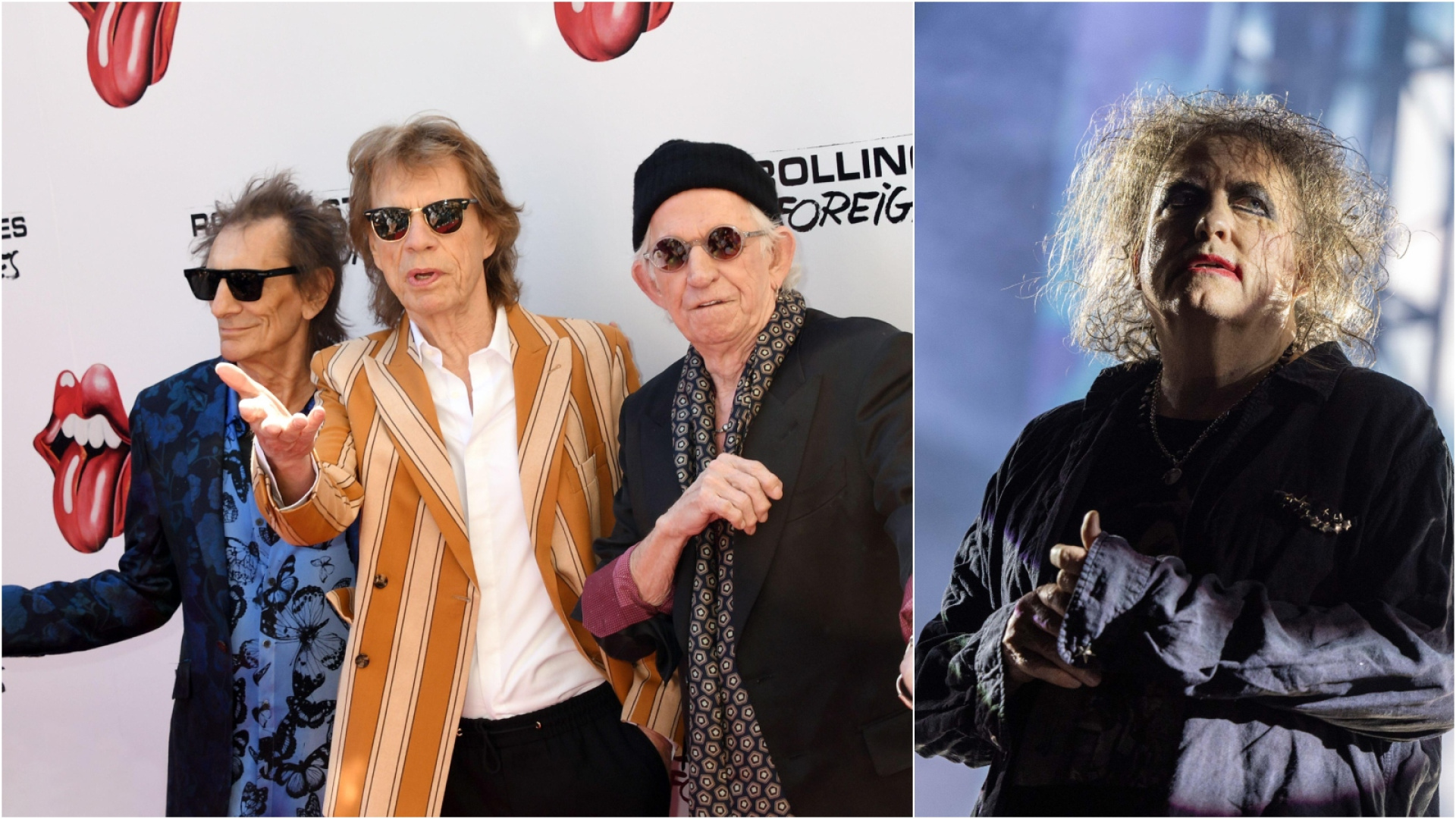 Así han fichado The Rolling Stones a Robert Smith (The Cure) para su nuevo disco: “Ya que estás...