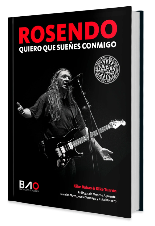 El libro definitivo sobre Rosendo anuncia su lanzamiento: así es 'Quiero que sueñes conmigo'