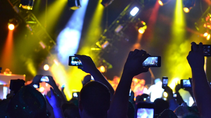 Público de un concierto