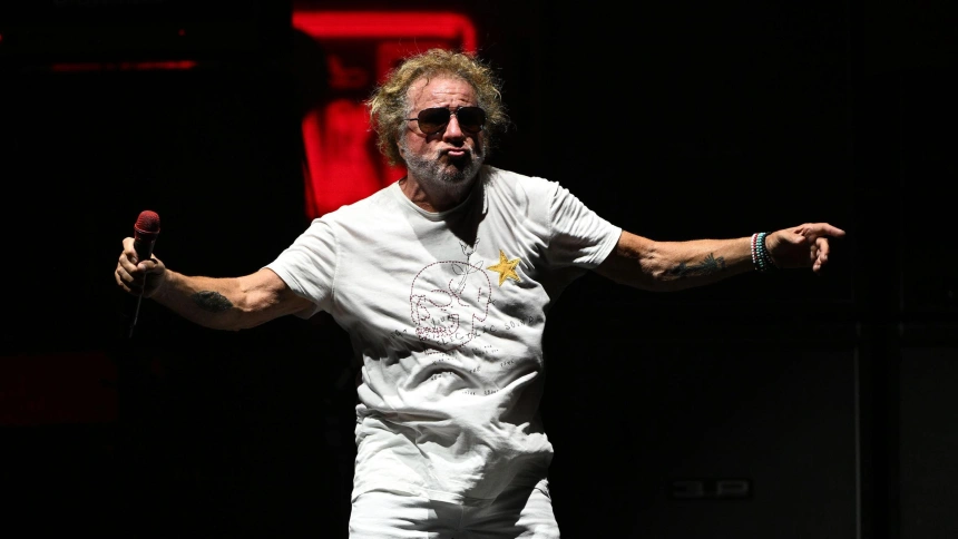 2XHP4H8 West Palm Beach, FL, USA. 13th July, 2024. Sammy Hagar performs during The Van Halen tribute Best of All Worlds Tour at The I Think Financial Amphitheatre on July 13, 2024 in West Palm Beach Florida. Credit: Mpi04/Media Punch/Alamy Live News