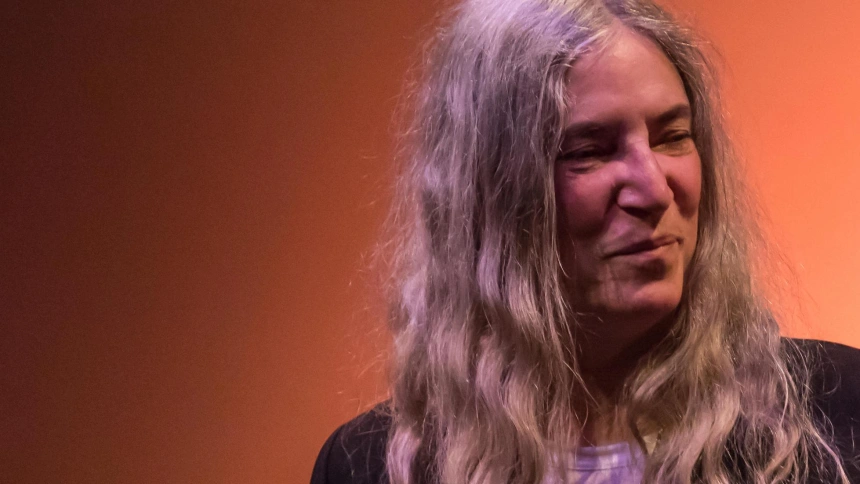 M4MC6J Patti Smith. Image shot 07/2017. Exact date unknown.