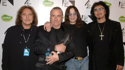 File photo dated 16/11/2005 of Black Sabbath line up, (left to right bassist Geezer Butler, drummer Bill Ward, singer Ozzy Osbourne and guitarist Tony Iommi who are to headline next year's Download Festival, it has been announced.