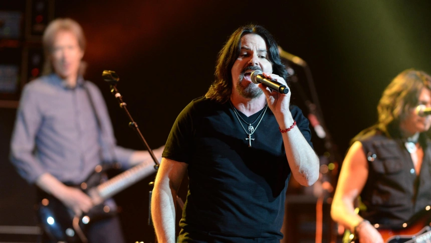 M7DT84 HOLLYWOOD FL - JUNE 5:  Tommy DeCarlo of Boston performs at Hard Rock Live held at the Seminole Hard Rock Hotel & Casino on june 5, 2014 in Hollywood, Florida  People:  Tommy DeCarlo