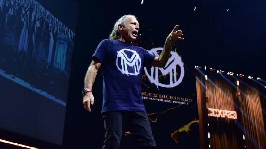 2TAG2RT 2TAG2RT Sao Paulo, Brazil. 30th Nov, 2023. SAO PAULO, BRAZIL - NOVEMBER 30: The singer Bruce Dickinson, lead vocalist of the heavy metal band Iron Maiden presents The Mandrake Project during the Comic-Con Experience (CCXP) 2023 at Sao Paulo Expo on November 30, 2023, in Sao Paulo, Brazil. (Photo by Leandro Bernardes/PxImages) Credit: Px Images/Alamy Live News