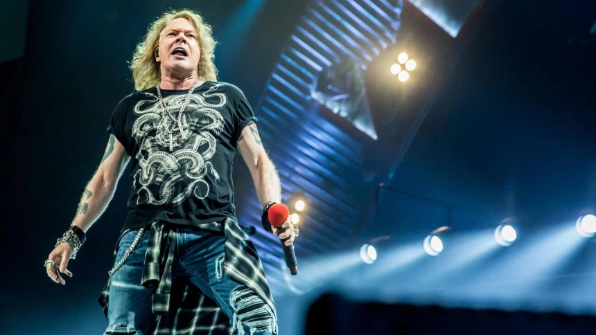 El verdadero motivo por el que Axl Rose ha estado en el estudio de ...