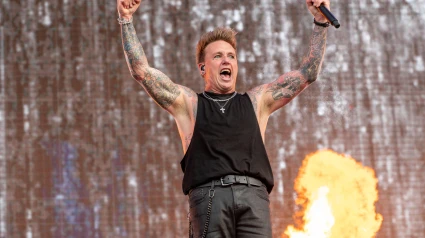 2T1HN2E June 16, 2023: Papa Roach perform at the Hellfest Open Air festival