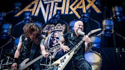 MTDPDX Toronto, Ontario, Canada. 29th May, 2018. American heavy metal band Anthrax performed at sold out Budweiser Stage in Toronto. Band members: SCOTT IAN, FRANK BELLO, JOEY BELLADONNA, JONATHAN DONAIS Credit: Igor Vidyashev/ZUMA Wire/Alamy Live News