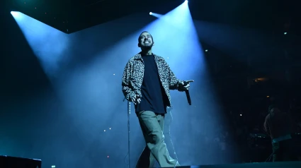 2Y6C0DY London, UK. 24th Sep, 2024. LONDON, ENGLAND - SEPTEMBER 24: Mike Shinoda of ?Linkin Park' performing at O2 Arena, Greenwich on September 24, 2024 in London, England.CAP/MAR © MAR/Capital Pictures Credit: Capital Pictures/Alamy Live News
