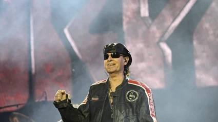SÖLVESBORG, SWEDEN 20250606German rock band Scorpions performs on the Festival Stage during the Sweden Rock Festival on Friday.Photo: Fredrik Sandberg / TT / Code 10080