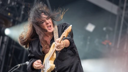 2Y9D36C June 29, 2024: Yngwie Malmsteen performs at the Hellfest Open Air festival in Clisson, France