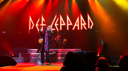 ER1H3G Ostrava, Czech Republic. 22nd May, 2015. Joe Elliott, singer of English rock band Def Leppard performing in Ostrava, Czech Republic, May 22, 2015. © Petr Sznapka/CTK Photo/Alamy Live News