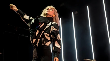 JGG8J9 Hradec Kralove, Czech Republic. 05th July, 2017. Singer Hayley Williams of the American music band Paramore performs during the music festival Rock for People in Hradec Kralove, Czech Republic, on July 5, 2017. Credit: David Tanecek/CTK Photo/Alamy Live News