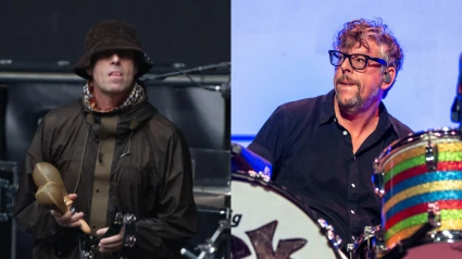 Liam Gallagher (Oasis) y Patrick Carney (The Black Keys)