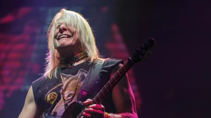P952HW Tours, France. 14 Jul 2018. Steve Morse the lead guitarist of Deep Purple at the annual American Tours Festival, Tours, France. Credit: Julian Elliott/Alamy Live News