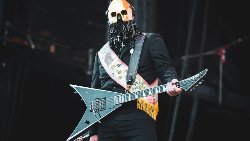 2XG3FBB DENMARK COPENAGHEN, COPENHELL FESTIVAL JUNE 19TH: Wes Borland. Guitarist of the American nu metal band Limp Bizkit, performing live on stage at the Copenhell Festival 2024