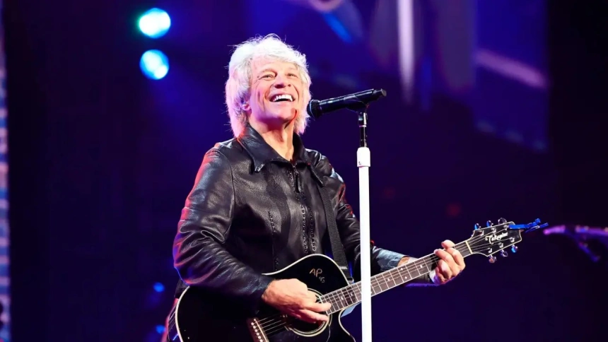 Jon Bon Jovi durant el concert