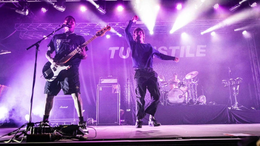 2XD3MJJ Turnstile in concerto al Circolo Magnolia di Milano. Foto di Davide Merli