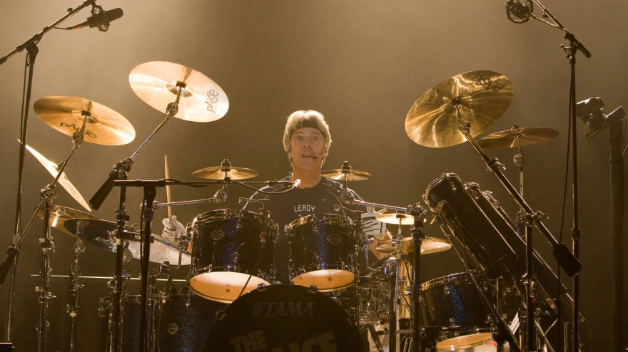 DCHH5B DCHH5B Drummer Stewart Copeland of The Police performed in concert at the John Paul Jones Arena in Charlottesville, VA on November 6, 2007.