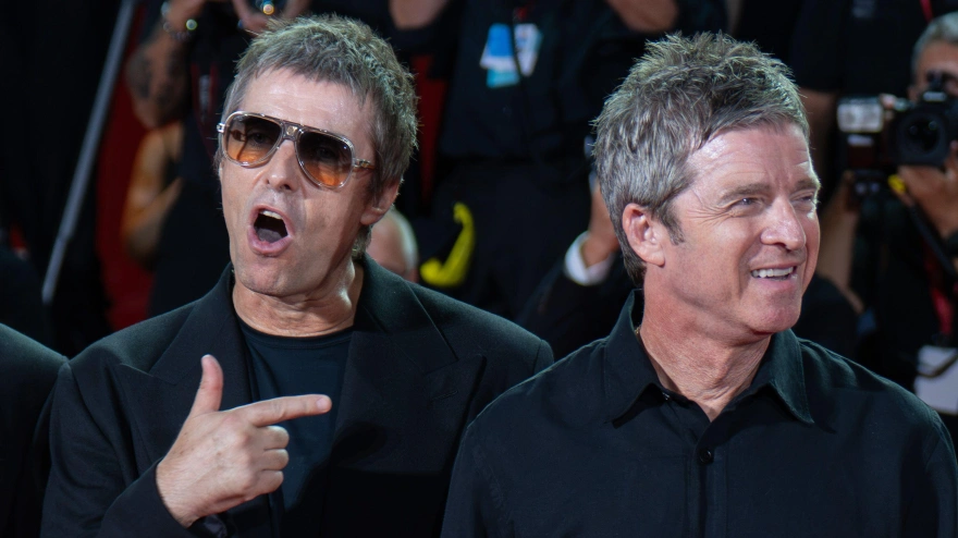 3FF0BB7 Lido di Venezia, Italy ? September 5, 2026: Liam and Noel Gallagher of Oasis attend the photocall for ?Oasis: Don?t Look Back in Anger? during the 83rd Venice International Film Festival, Venice Open ? Out of Competition. Credit: Martina Dal Piano/Alamy Live News