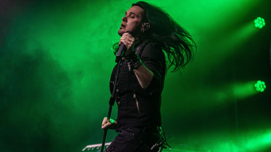 2X0M7P0 April. 13th 2024. Zagreb, Croatia - Promotional concert of Band Jelusick, led by Dino Jelusick, a member of Whitesnake on tour